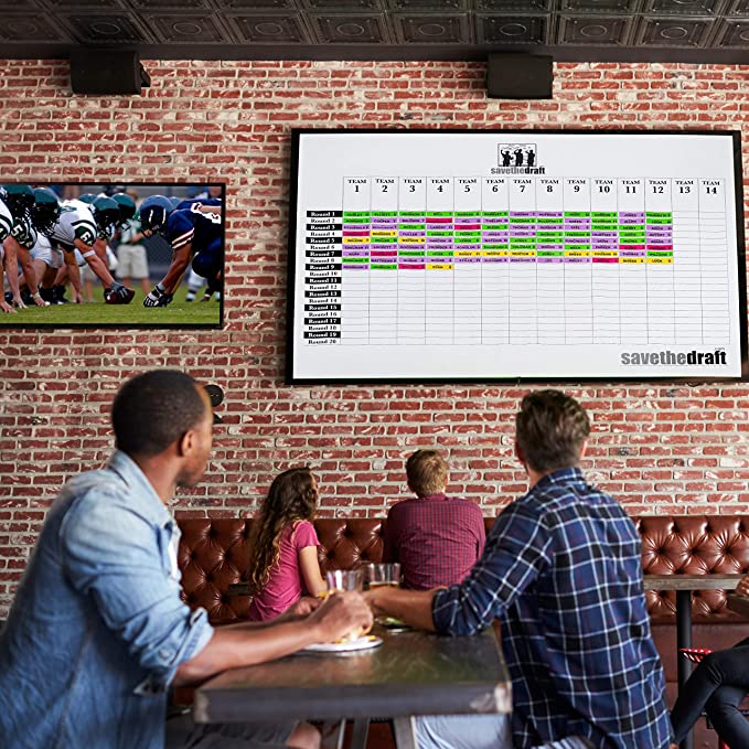 2025 Fantasy Football Draft Board and Player Label Kit